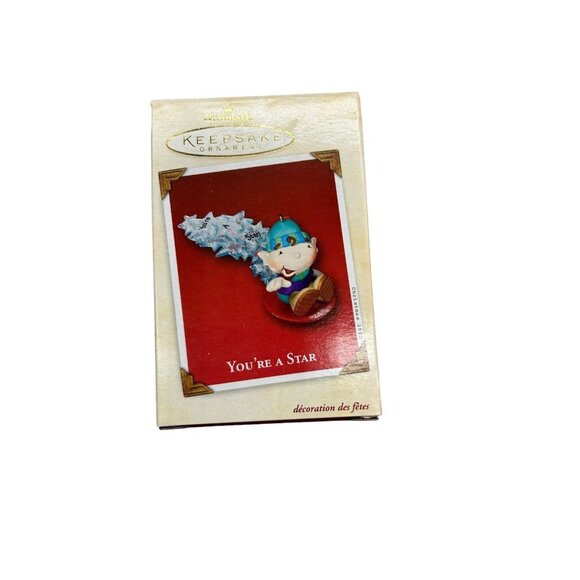 Hallmark Keepsake 2002 Ornament You’re A Star Gift Christmas Decor Vintage - Picture 10 of 14
